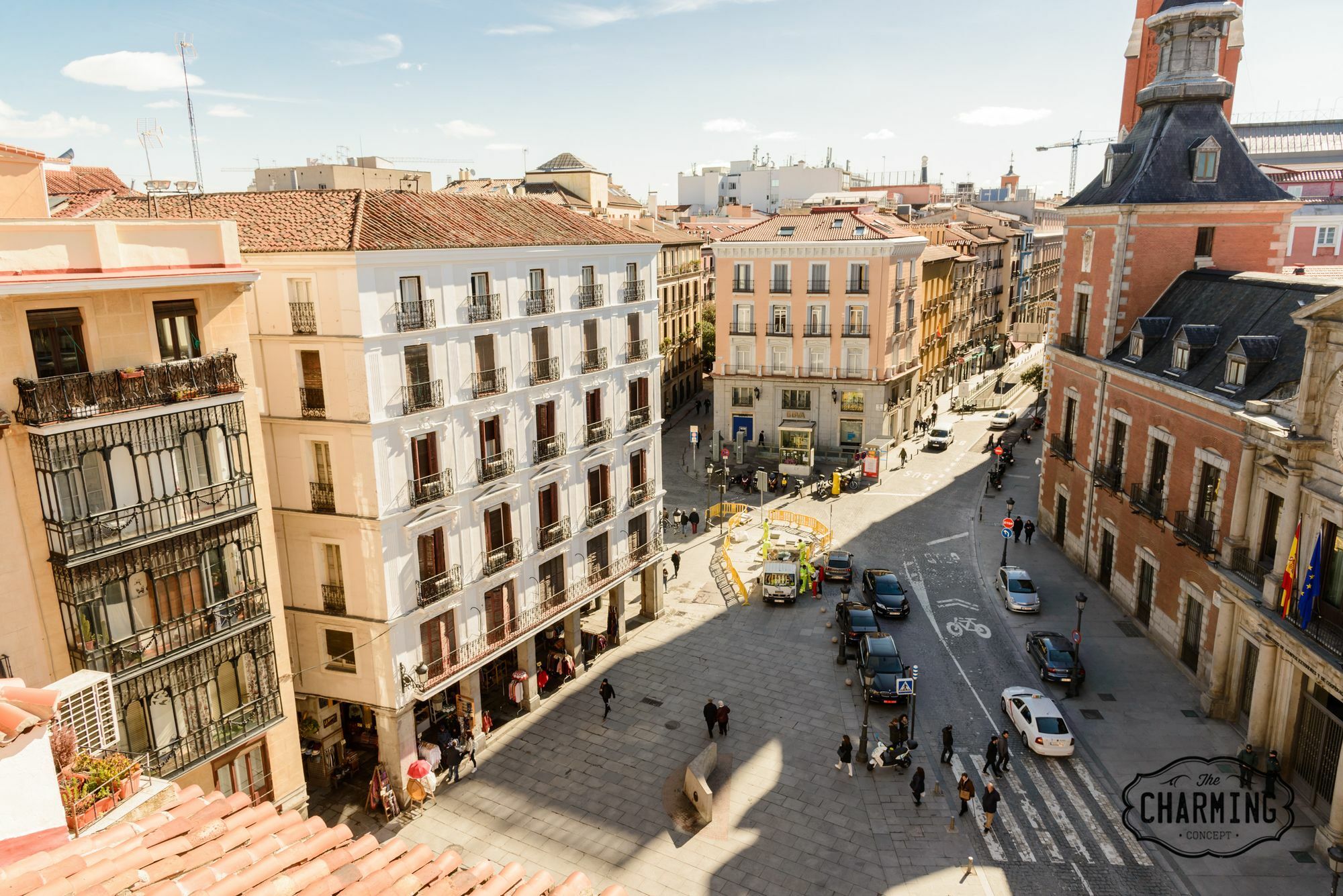 Charming Madrid Plaza Appartement Buitenkant foto